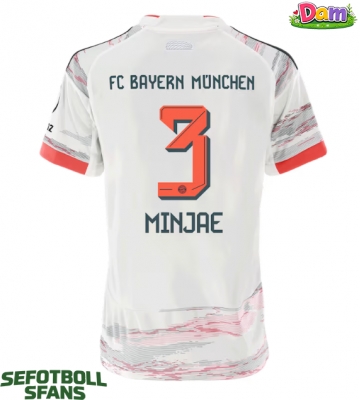 Bayern Munich Kim Min-jae #3 Bortatröja Kvinnor 2025-26 Kortärmad